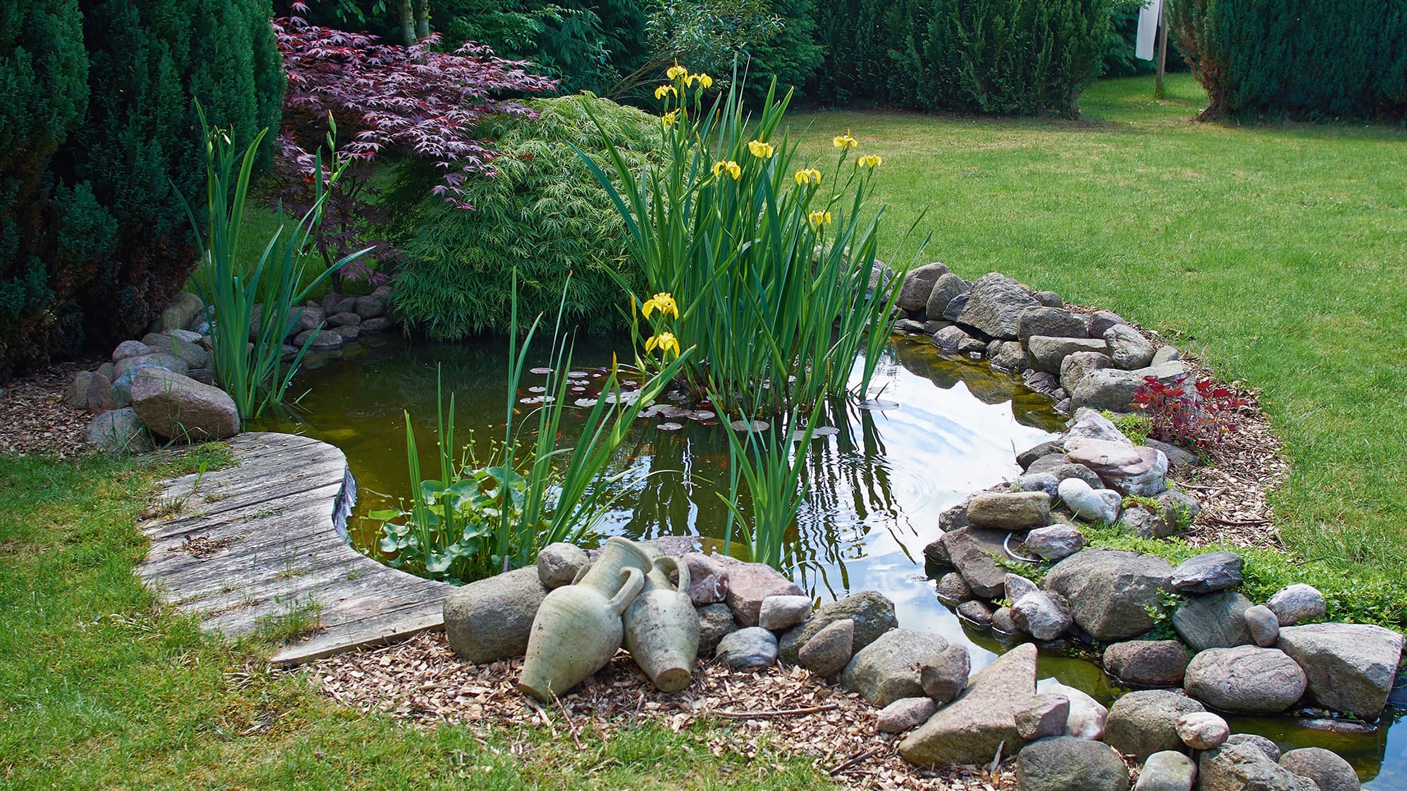 Rakenna helppo vesiaihe pihalle