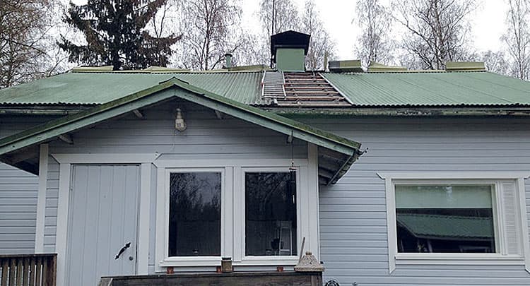 Rintamamiestalon uusi, ehompi ilme